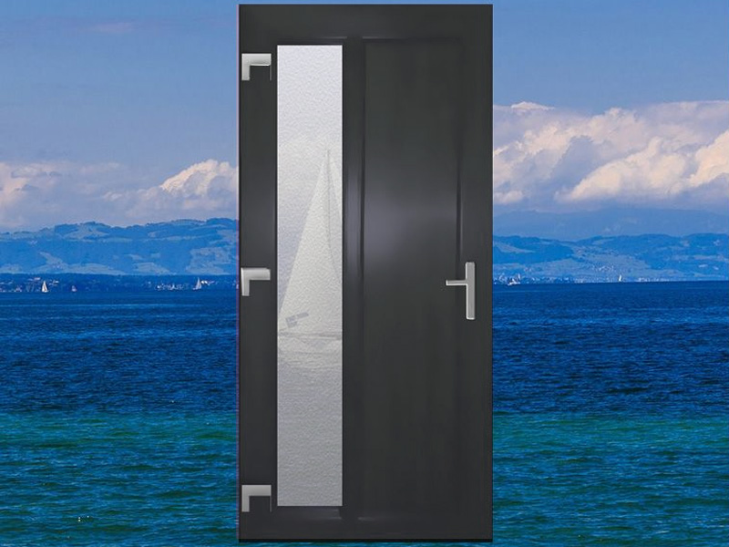 Vchodové dvere Vertical Glass AN ľavé 98x200 cm