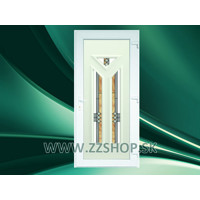 Vonkajšie PVC vchodové dvere Kaizari ľavé