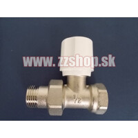 Priamy radiátorový ventil 1/2''