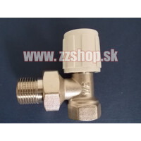 Rohový radiátorový ventil 1/2''