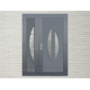Vchodové dvojkrídlové dvere antracit King DAN 140x200 cm pravé